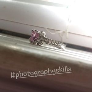 Rose Pink ring from Wish
